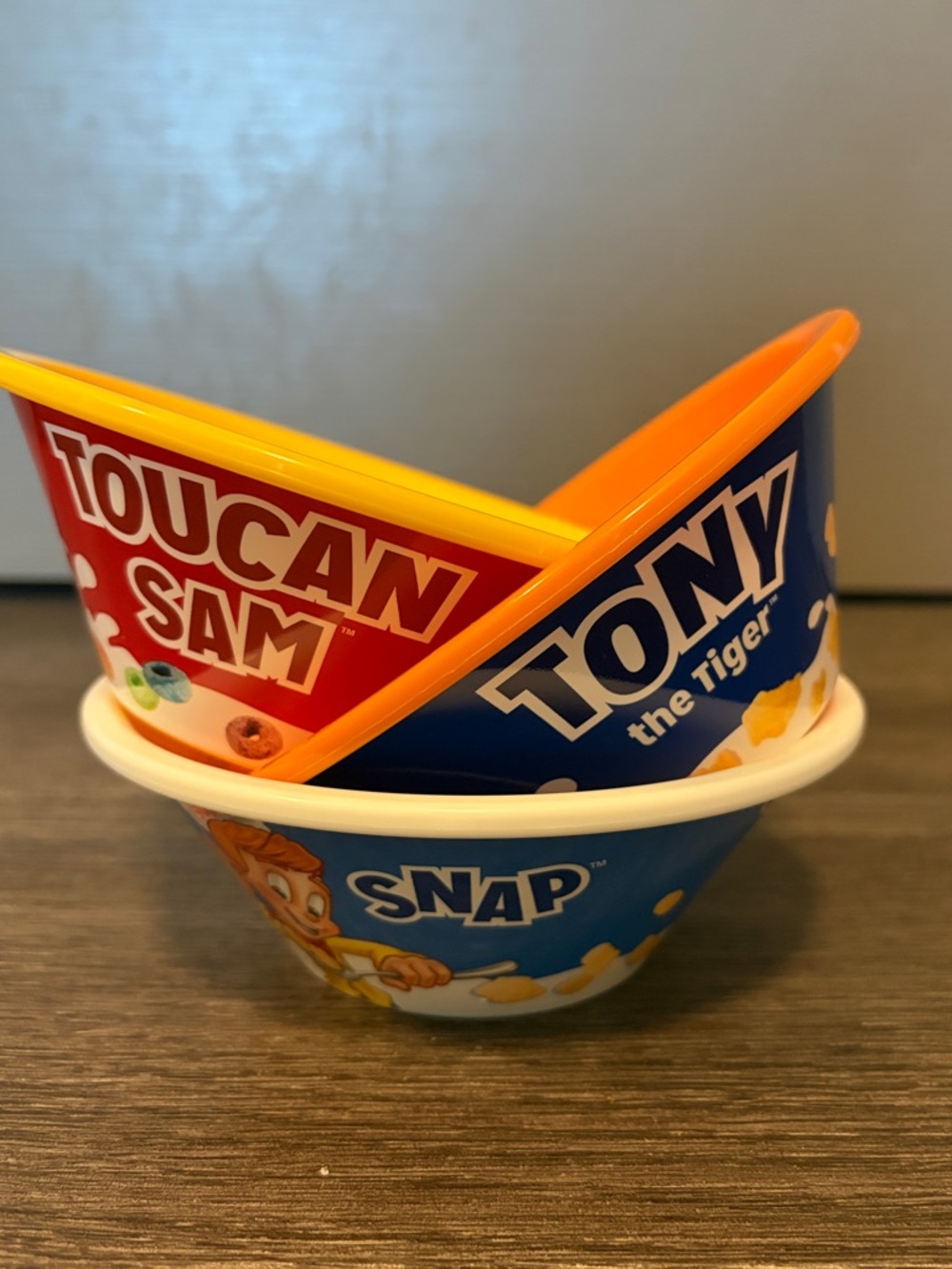 Kellogg’s Cereal Bowl - Frosted Flakes, Froot Loops, Rice Krispies